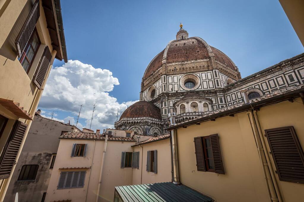 View of Florence Cathedral from room 39 at Hotel Duomo Firenze