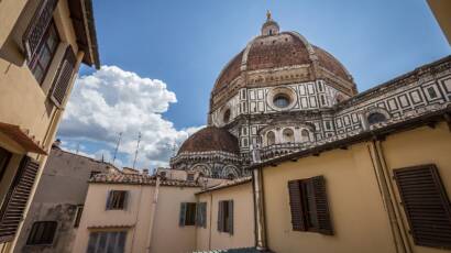 View of Florence Cathedral from room 39 at Hotel Duomo Firenze